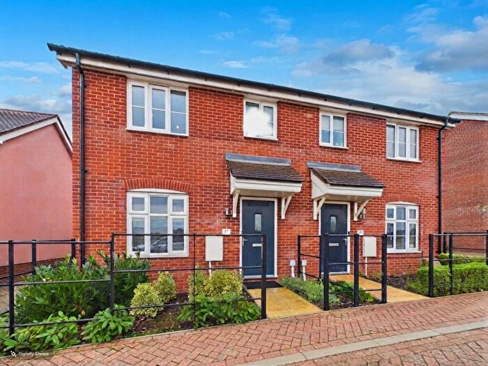 3 Bedroom Semi-Detached House For Sale In Sassoon Crescent, Stowmarket, IP14