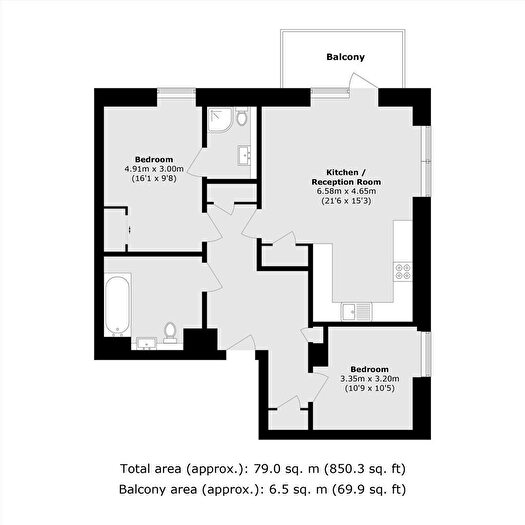 2 Bedroom Flat For Sale In Rathbone Street, Canning Town, E16
