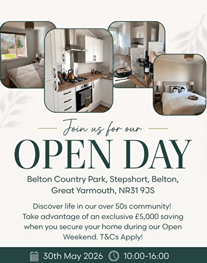 2 Bedroom Mobile/park Home For Sale In Stepshort, Belton, Great Yarmouth, NR31