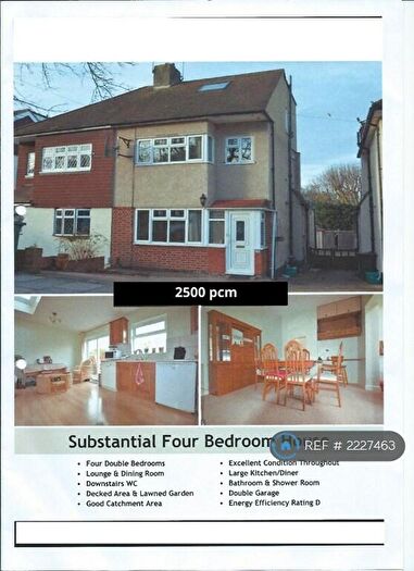 4 Bedroom Semi-Detached House To Rent In Bassetts Way, Farnborough, Orpington, BR6