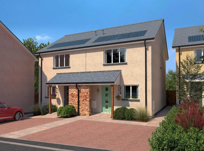 2 Bedroom Semi-Detached House For Sale In Plot, Oakwood Park, North Tawton Devon, EX20