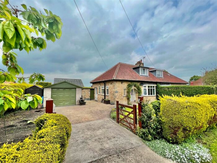 2 Bedroom Semi-Detached Bungalow For Sale In Wighill, Nr Tadcaster, Church Lane, LS24