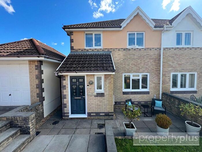 3 Bedroom Semi-Detached House For Sale In Swyn Y Nant, Porth, Rhondda Cynon Taff, CF39
