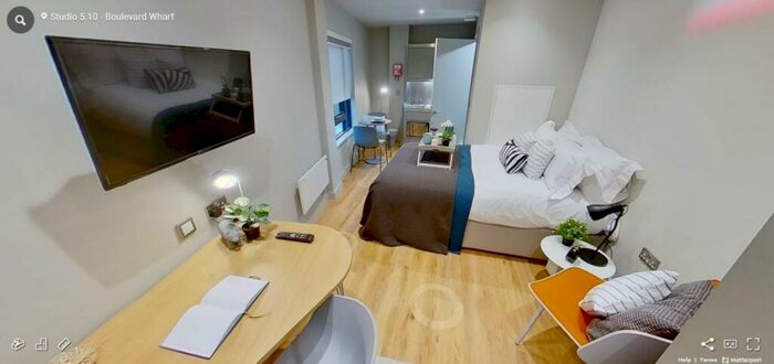 Studio To Rent In Boulevard Wharf, Castle Boulevard, Nottingham, NG7