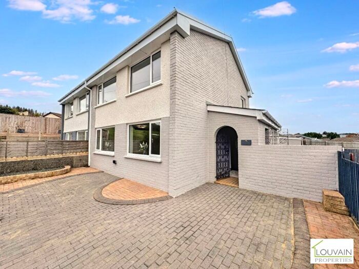 3 Bedroom Semi-Detached House For Sale In Usk Place, Rassau, Ebbw Vale, NP23
