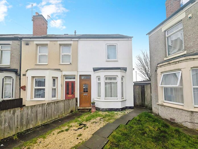 2 Bedroom End Of Terrace House For Sale In Astley Avenue, Foleshill, Coventry, West Midlands, CV6