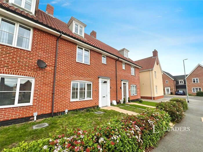 3 Bedroom Terraced House To Rent In Poppy Way, IP16