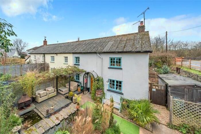 2 Bedroom Semi-Detached House For Sale In Bridge Cottages, Lapford, Crediton, Devon, EX17