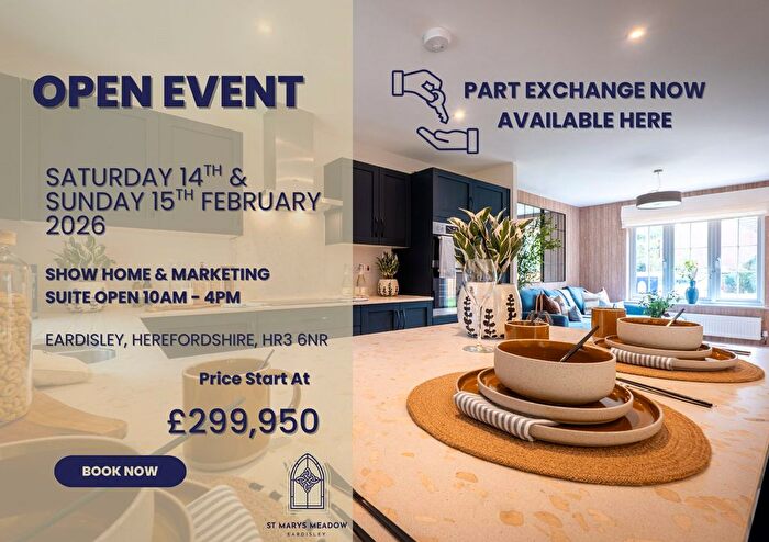 4 Bedroom Detached House For Sale In Part Exchange Event, St Mary's Meadow, Eardisley, Hereford, Herefordshire, County, HR3