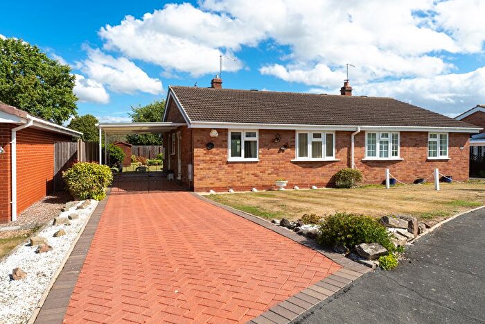 2 Bedroom Semi-Detached Bungalow For Sale In Somerset Way, Wem, Shrewsbury, Shropshire, SY4
