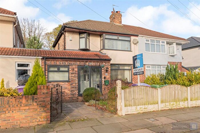 3 Bedroom Semi Detached House For Sale In Melwood Drive, Liverpool, Merseyside, L12