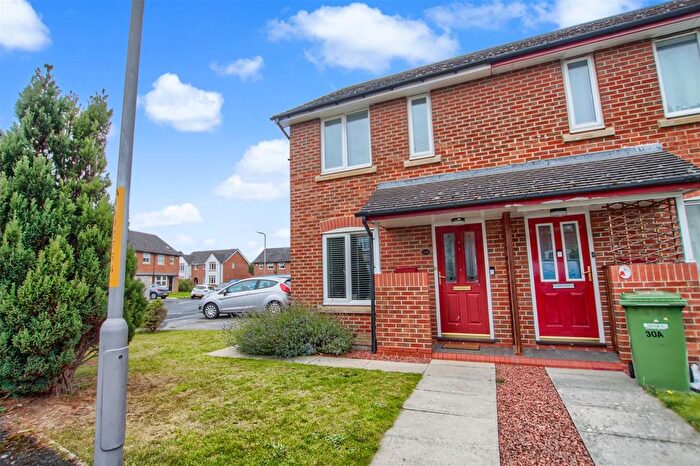 2 Bedroom Semi-Detached House For Sale In Nevern Crescent, Ingleby Barwick, TS17