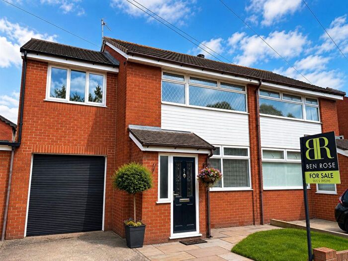 4 Bedroom Semi-Detached House For Sale In Yarrow Close, Croston, Leyland, PR26