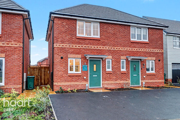2 Bedroom Semi Detached House For Sale In Dracan Village, Burton-on-Trent, DE15