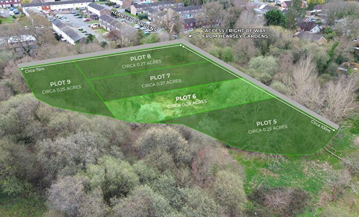 Land For Sale In Hearsey Gardens, Blackwater, Camberley, GU17