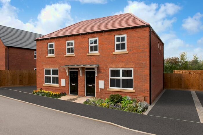 3 Bedroom Semi-Detached House For Sale In "Archford" At Phoenix Lane, Fernwood, Newark, NG24