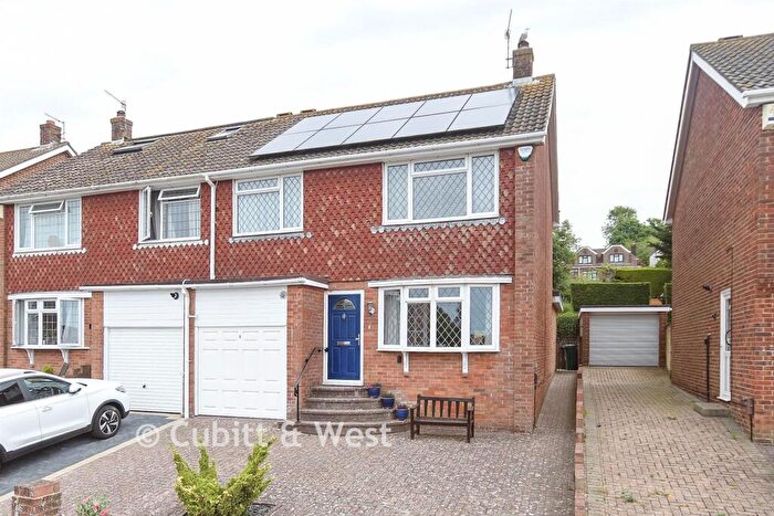 3 Bedroom Semi-Detached House For Sale In Batemans Road, Woodingdean, Brighton, East Sussex, BN2