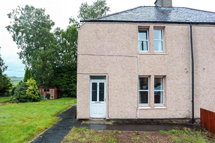 2 Bedroom Semi-Detached House For Sale In Milne Street, Carstairs, Lanark, ML11