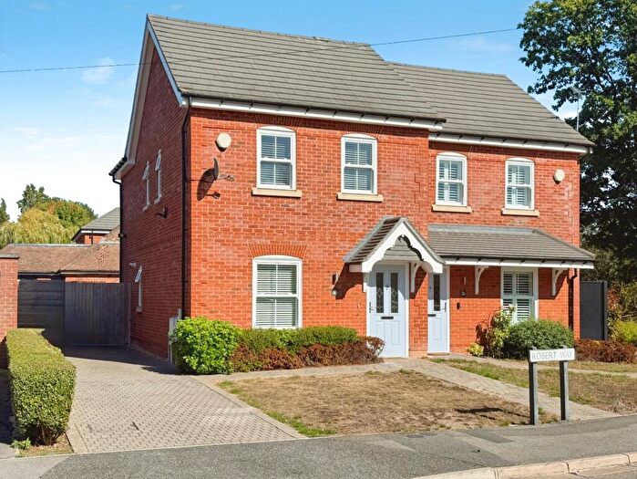 4 Bedroom Semi-Detached House For Sale In Robert Way, Mytchett, Camberley, Surrey, GU16