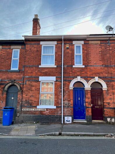 2 Bedroom Terraced House To Rent In Windmill Hill Lane, Derby, Derbyshire, DE22
