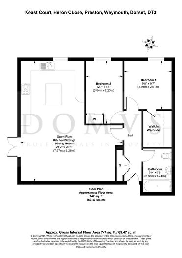 2 Bedroom Apartment To Rent In Weymouth, DT3
