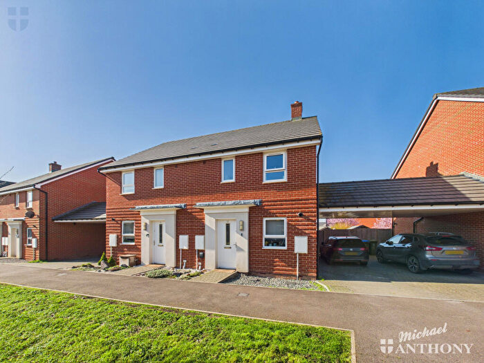 3 Bedroom Semi-Detached House For Sale In Coronet Road, Kingsbrook, Aylesbury, Buckinghamshire, HP22