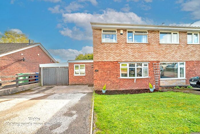 3 Bedroom Semi Detached House For Sale In Marconi Place, Hednesford, Cannock, WS12