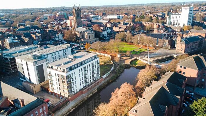 2 Bedroom Penthouse To Rent In Cathedral View, Full Street, Derby, Derbyshire, DE1
