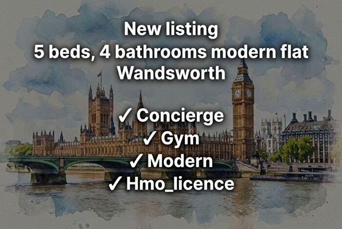 5 Bedroom Flat To Rent In Carnation Way, London, SW8