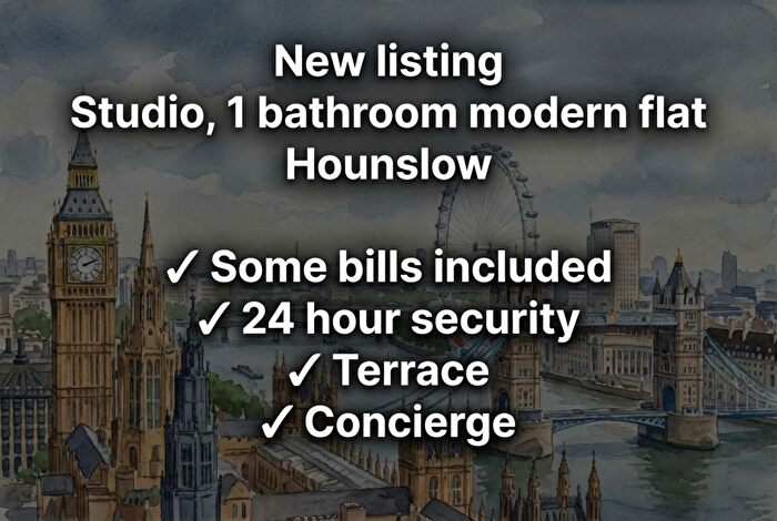 Studio To Rent In Victoria Road, Feltham, TW13