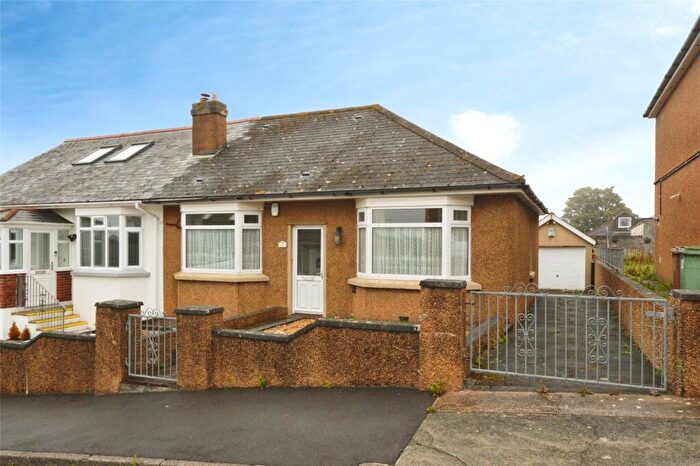 2 Bedroom Semi-Detached Bungalow For Sale In Ernesettle Crescent, Plymouth, Devon, PL5