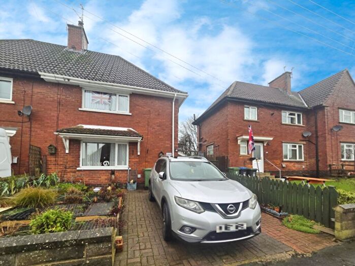 2 Bedroom Semi Detached House For Sale In St. Johns Gardens, Sunnybrow, Crook, DL15