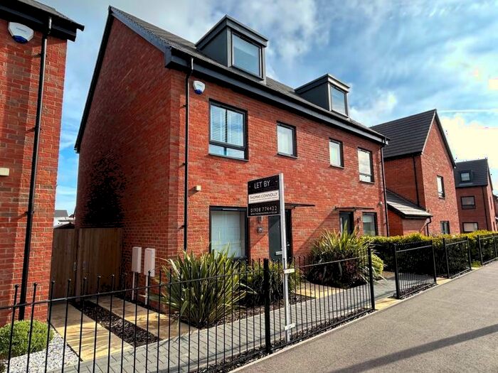 4 Bedroom Semi-Detached House To Rent In Burney Drive, Glebe Farm, MK17