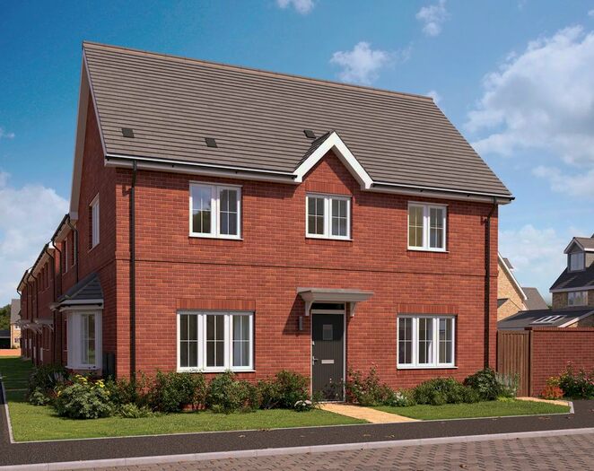 3 Bedroom Semi-Detached House For Sale In "Hurwick" At Chaloner Way, Newmarket CB8