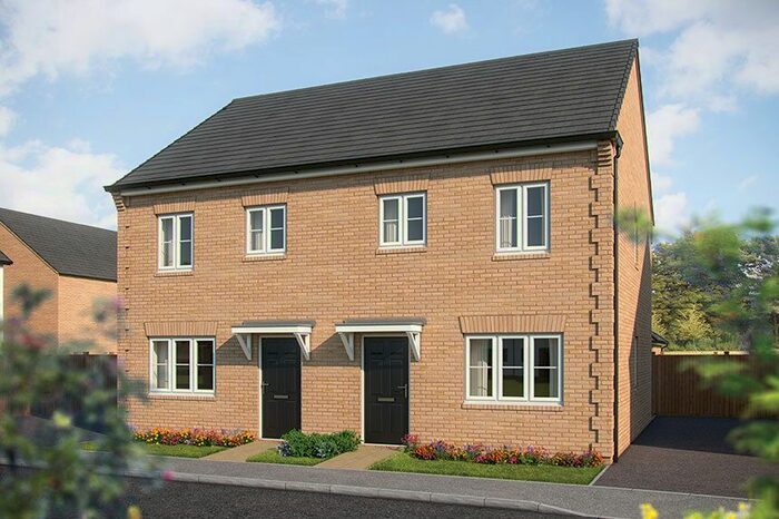 3 Bedroom Semi-Detached House For Sale In "The Magnolia" At Driver Way, Wellingborough, NN8