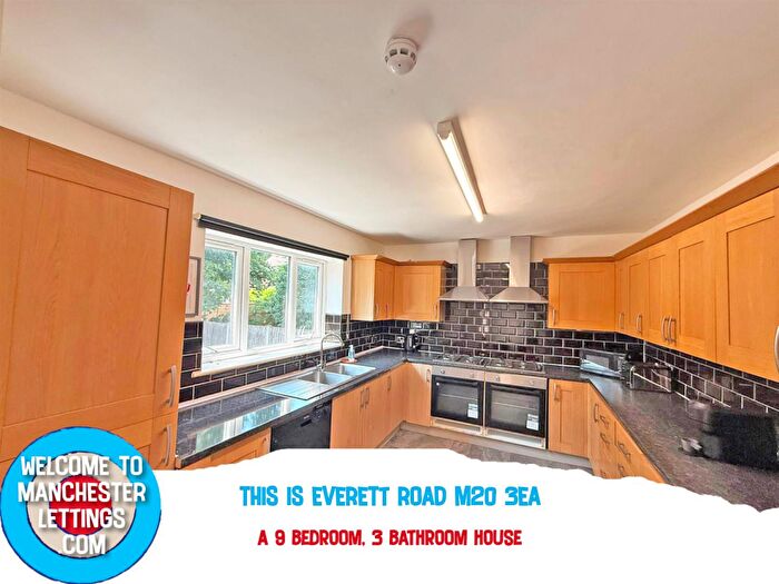 11 Bedroom House To Rent In Everett Road, Manchester, M20