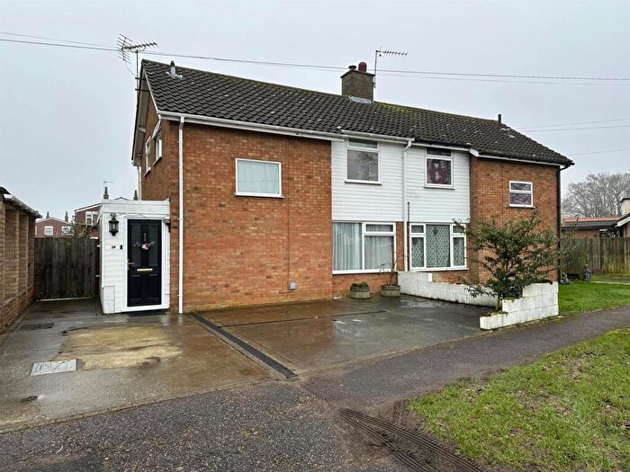2 Bedroom Semi Detached House For Sale In Falconer Avenue, Old Newton, Stowmarket, IP14