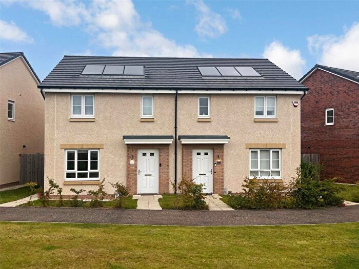 3 Bedroom Semi-Detached House For Sale In Queen Marys Court, Winchburgh, Broxburn, West Lothian, EH52