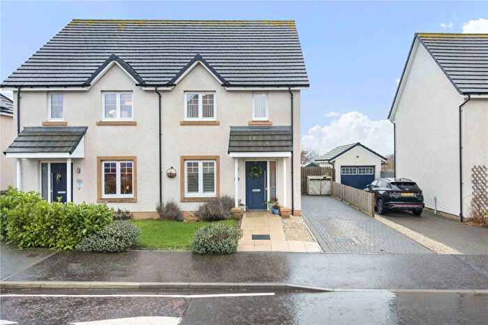 3 Bedroom Semi Detached House For Sale In Phillips Avenue, Haddington, East Lothian, EH41