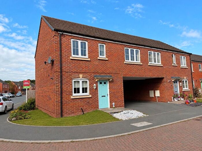 4 Bedroom Semi-Detached House For Sale In Henry Robertson Drive, Gobowen, Oswestry, SY11
