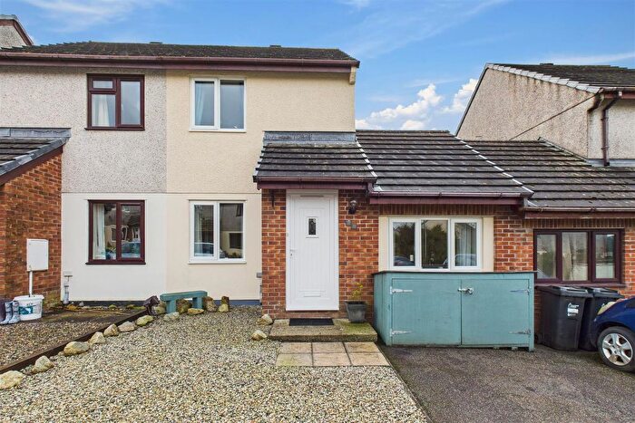 3 Bedroom Semi Detached House For Sale In Penhale Gardens, Fraddon, St. Columb, TR9