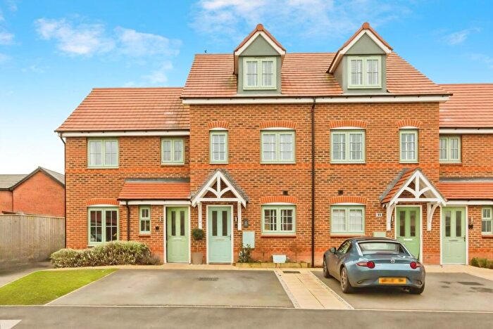 3 Bedroom Terraced House For Sale In George Jackson Avenue, Holmes Chapel, Crewe, Cheshire, CW4