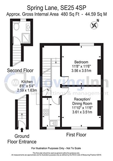 1 Bedroom Flat To Rent In Spring Lane, South Norwood, SE25