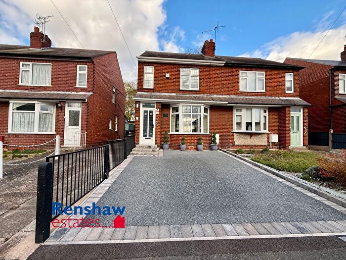2 Bedroom Semi Detached House For Sale In Black Hills Drive, Ilkeston, Derbyshire, DE7