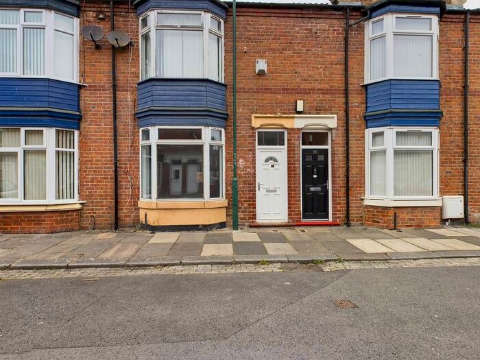 3 Bedroom Terraced House To Rent In Cromwell Road, Middlesbrough, TS6