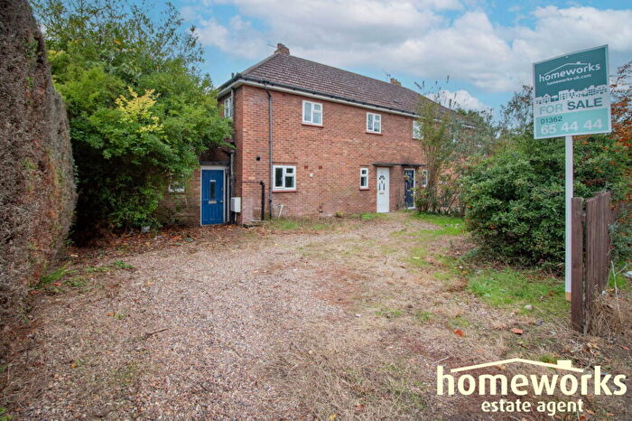 3 Bedroom Semi-Detached House For Sale In Sandy Lane, Dereham, NR19