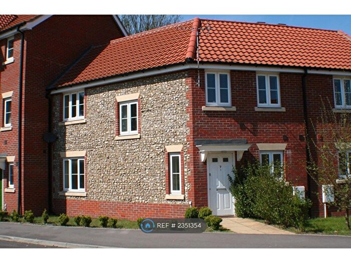 3 Bedroom Terraced House To Rent In Evergreen Way, Mildenhall, Bury St. Edmunds, IP28