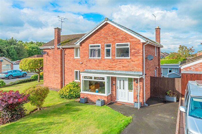 3 Bedroom Semi-Detached House For Sale In Sherwood Crescent, Market Drayton, Shropshire, TF9