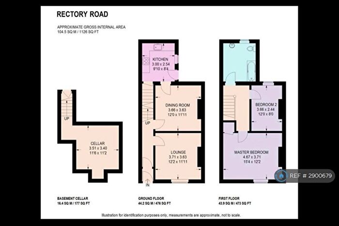 2 Bedroom End Of Terrace House To Rent In Rectory Road, Chesterfield, S43
