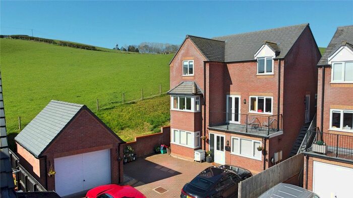 4 Bedroom Detached House For Sale In Brynmor Heights, Bryn Lane, Newtown, Powys, SY16